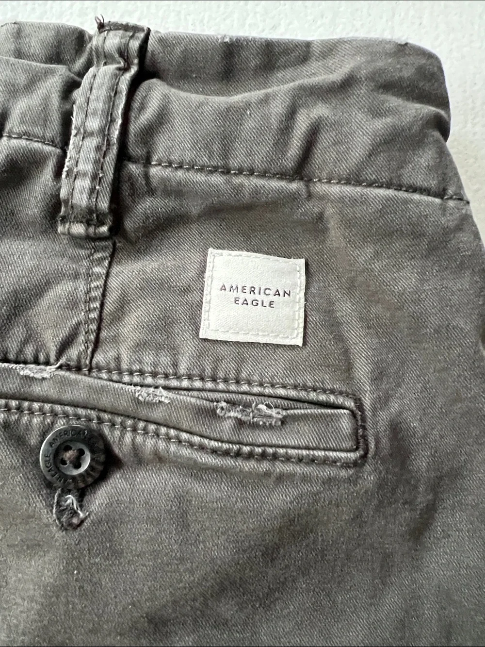 American Eagle Outfitters Men’s Gray Relaxed Flex Jeans
